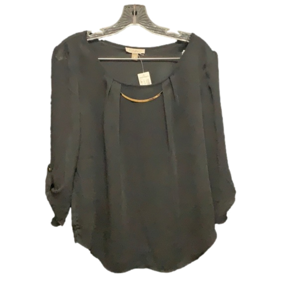 ROZ & Ali Polyester Shirt NWT
